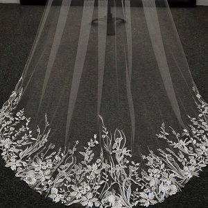 Chapel length veil & belt